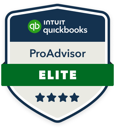 QuickBooks ProAdvisor Elite tier badge